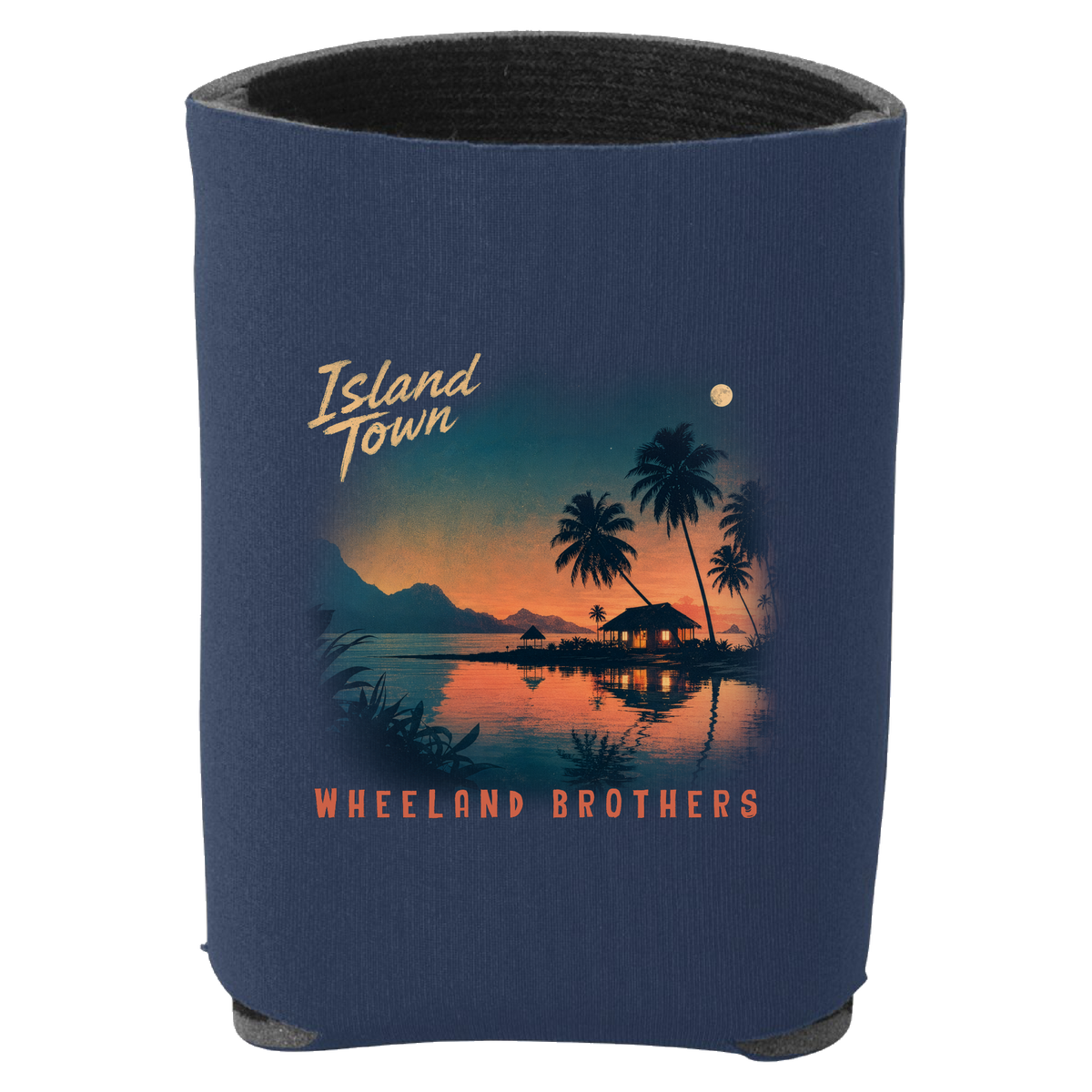Wheeland Brothers Island Town Koozie