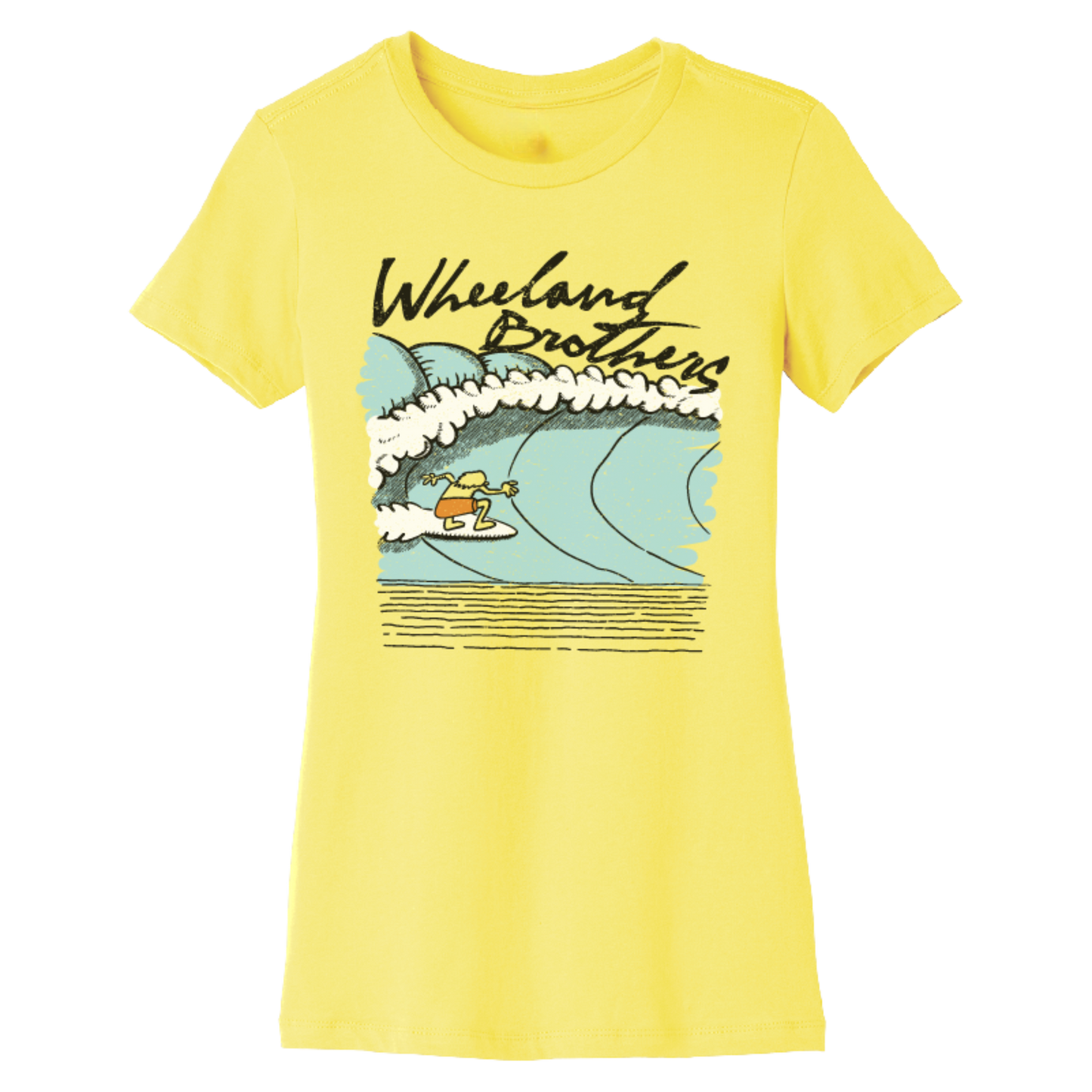 Wheeland Brothers Womens Toast to the Coast T-Shirt