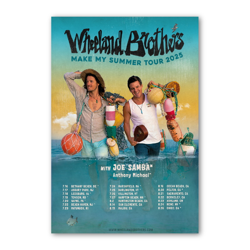 Wheeland Brothers 2025 Tour Poster