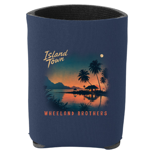 Wheeland Brothers Island Town Koozie