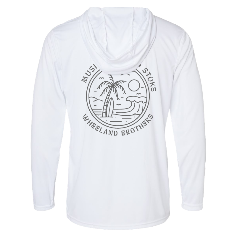 Wheeland Brothers Music Surf Stoke Dri-Fit Long Sleeve Shirt