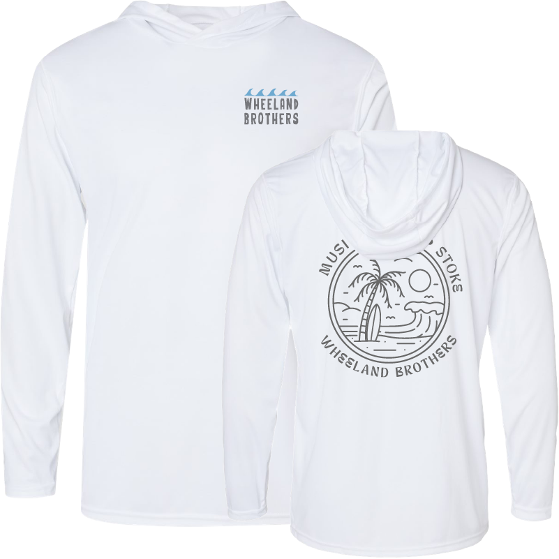 Wheeland Brothers Music Surf Stoke Dri-Fit Long Sleeve Shirt