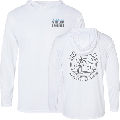 Wheeland Brothers Music Surf Stoke Dri-Fit Long Sleeve Shirt