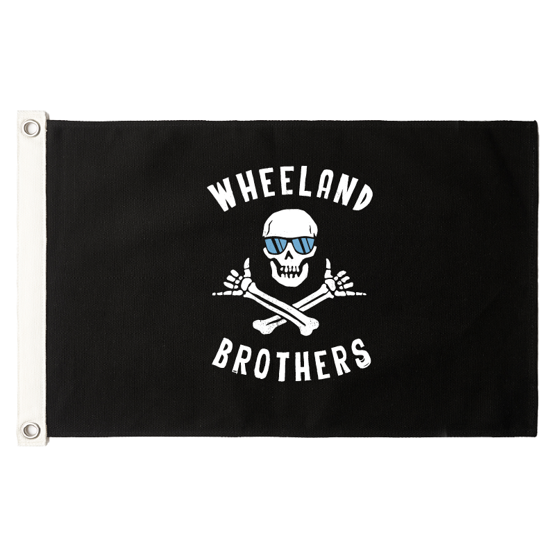 Wheeland Brothers Small Boat Flag - Shaka Pirate