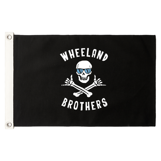 Wheeland Brothers Small Boat Flag - Shaka Pirate