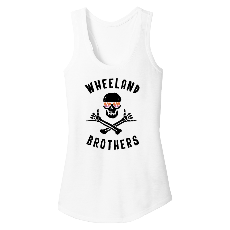Wheeland Brothers Womens Shaka Pink Tank