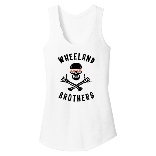 Wheeland Brothers Womens Shaka Pink Tank