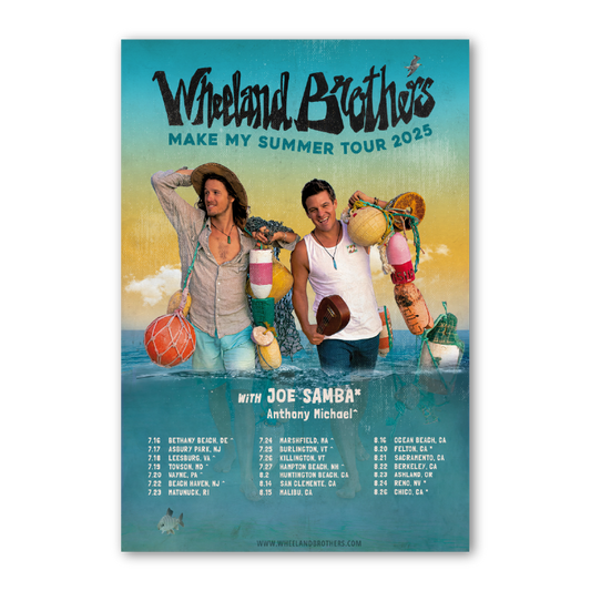Wheeland Brothers 2025 Tour Poster